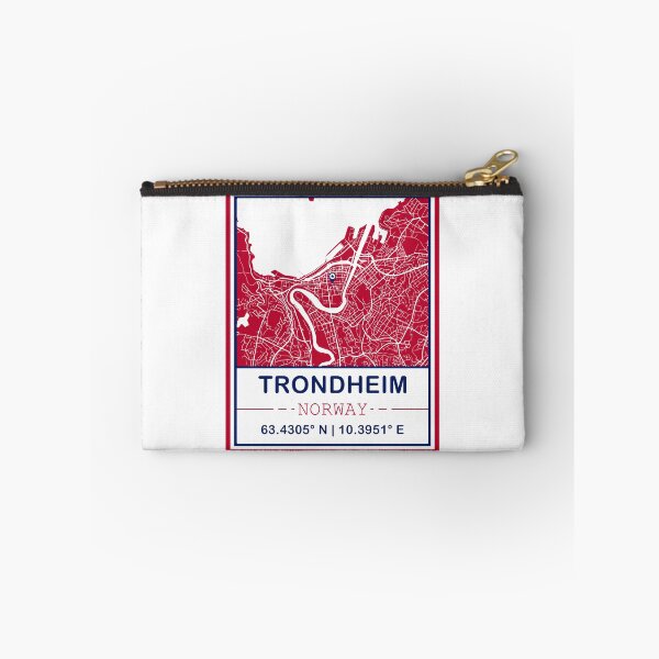 Item preview, Trondheim City Map - Minimal Design designed and sold by Fusti.