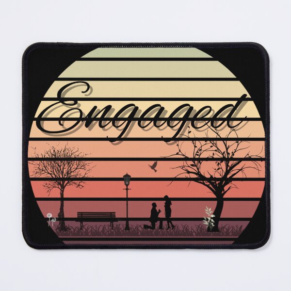 Item preview, Sunset engagement ORIGINAL BY CRUSHART1 ON REDBUBBLE designed and sold by CrushArt1.