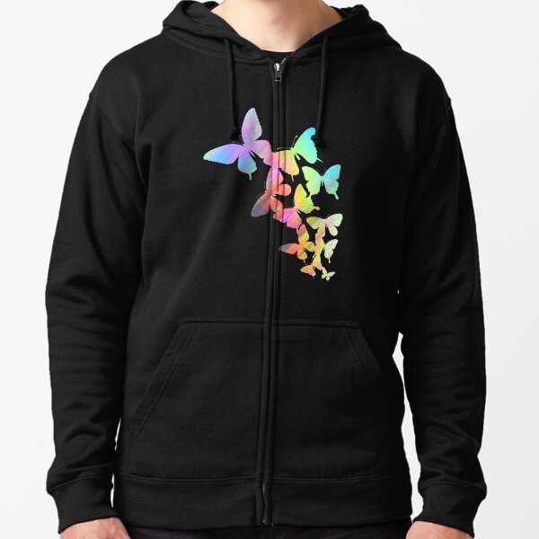 Reflective butterfly online hoodie