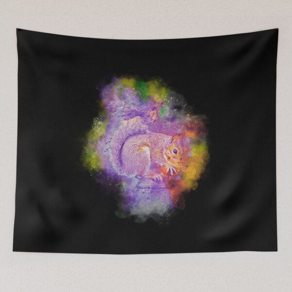Item preview, Squirrel Watercolor Explosion designed and sold by KemeDesign.