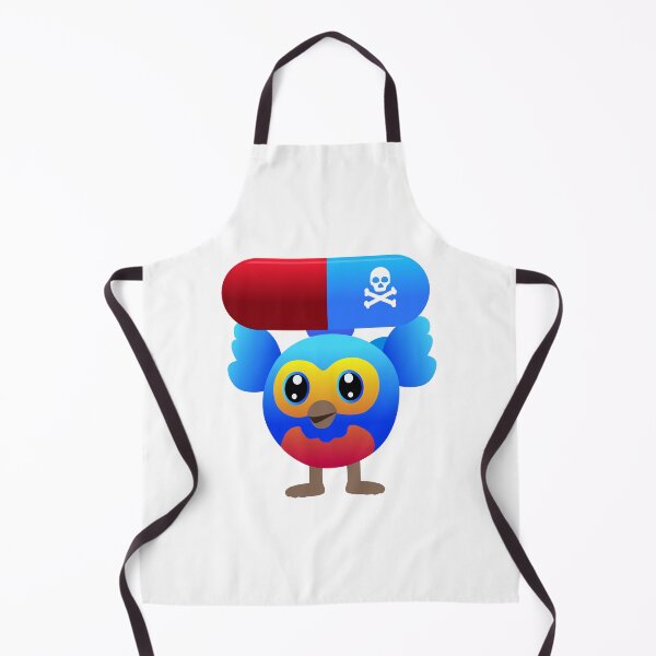 Item preview, Poison Pill Blue Bird Holding Pill designed and sold by Raju-Creative.