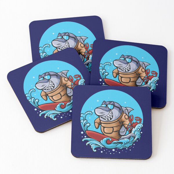 Item preview, Shark Surfing   designed and sold by AidanMark911.