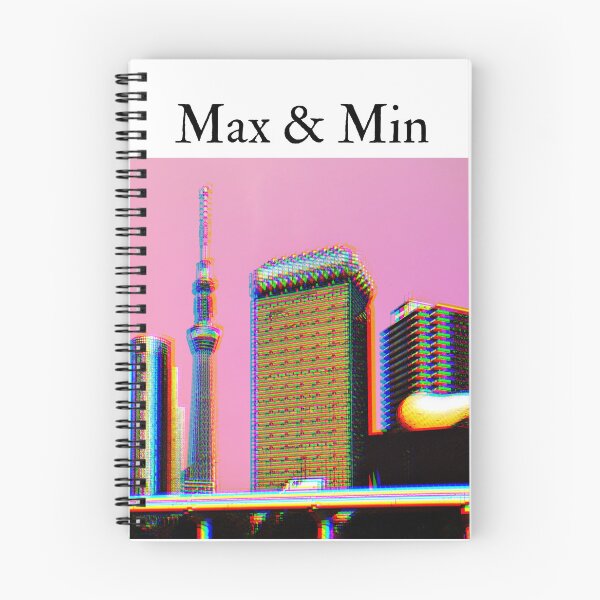 Item preview, Max and Min ~ Tokyo in pink sky designed and sold by BigCreation.