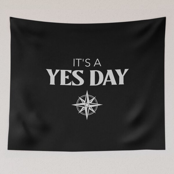 Item preview, IT'S A YES DAY NORTH STAR designed and sold by CelioByDesign.