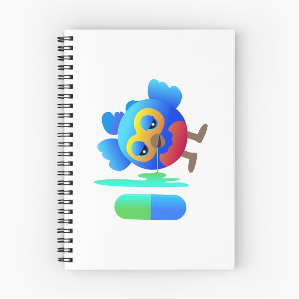 Item preview, Sick Blue Bird  designed and sold by Raju-Creative.