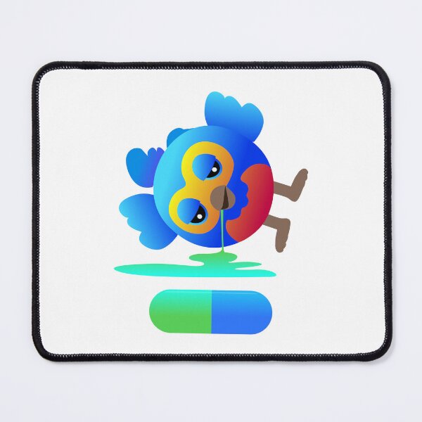Item preview, Sick Blue Bird designed and sold by Raju-Creative.