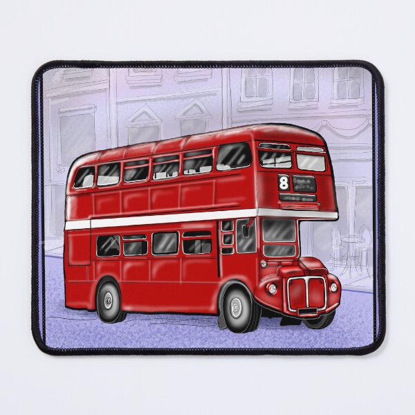Item preview, Double Decker Bus designed and sold by heathersartwork.
