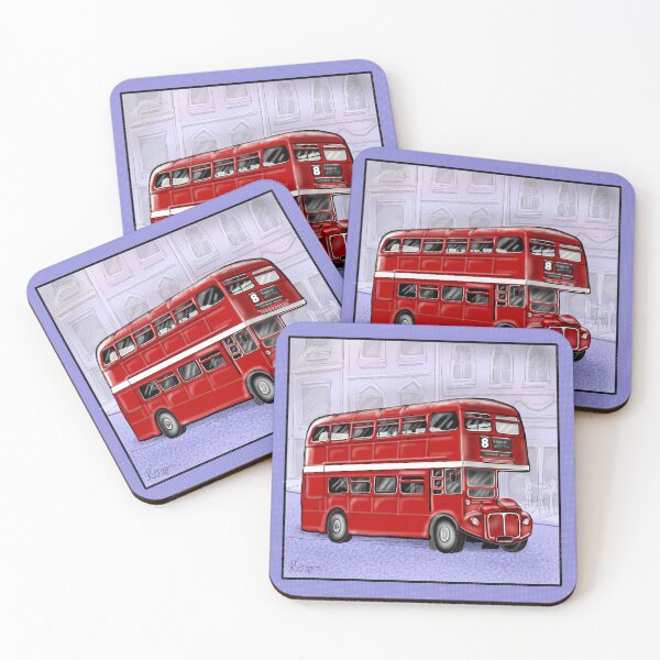 Item preview, Double Decker Bus designed and sold by heathersartwork.