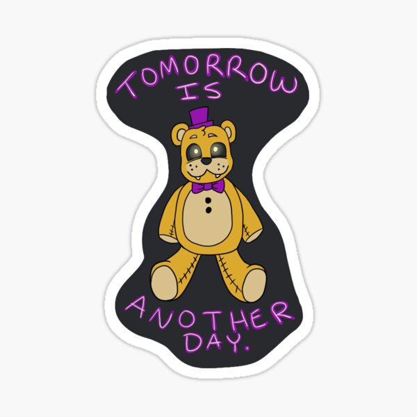  Fredbear'S Family Diner Poster (Spring Bonnie) Sticker Vinyl  Waterproof Sticker Decal Car Laptop Wall Window Bumper Sticker 5 : Sports  & Outdoors