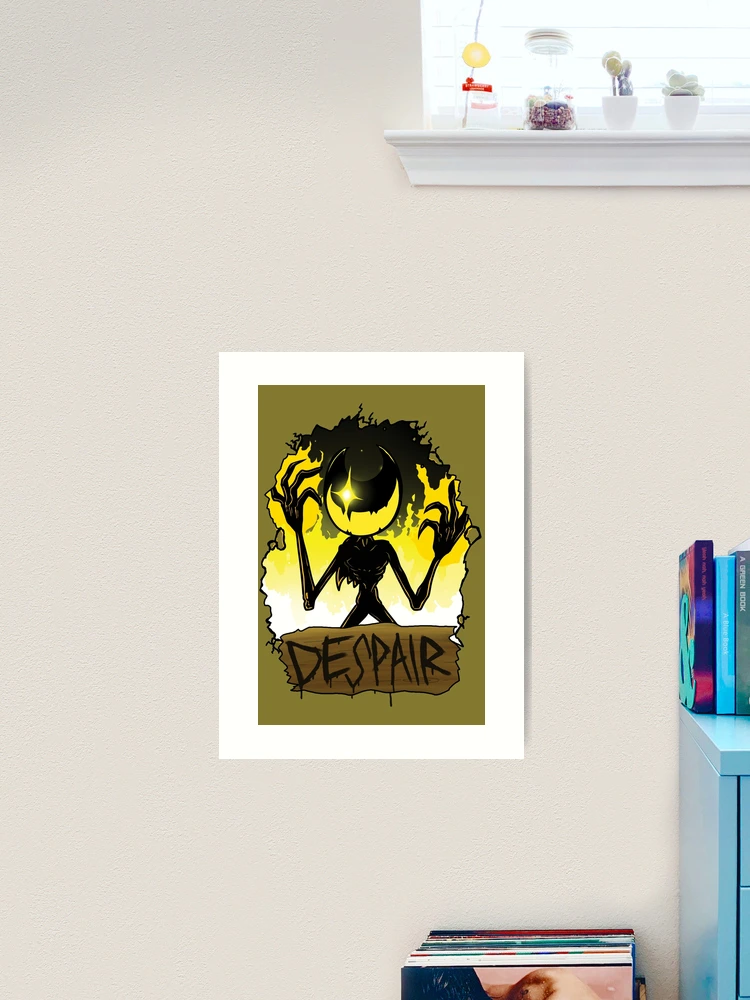 FNF INDIE CROSS - BATIM Nightmare Bendy Despair art - Bendy - Posters and  Art Prints