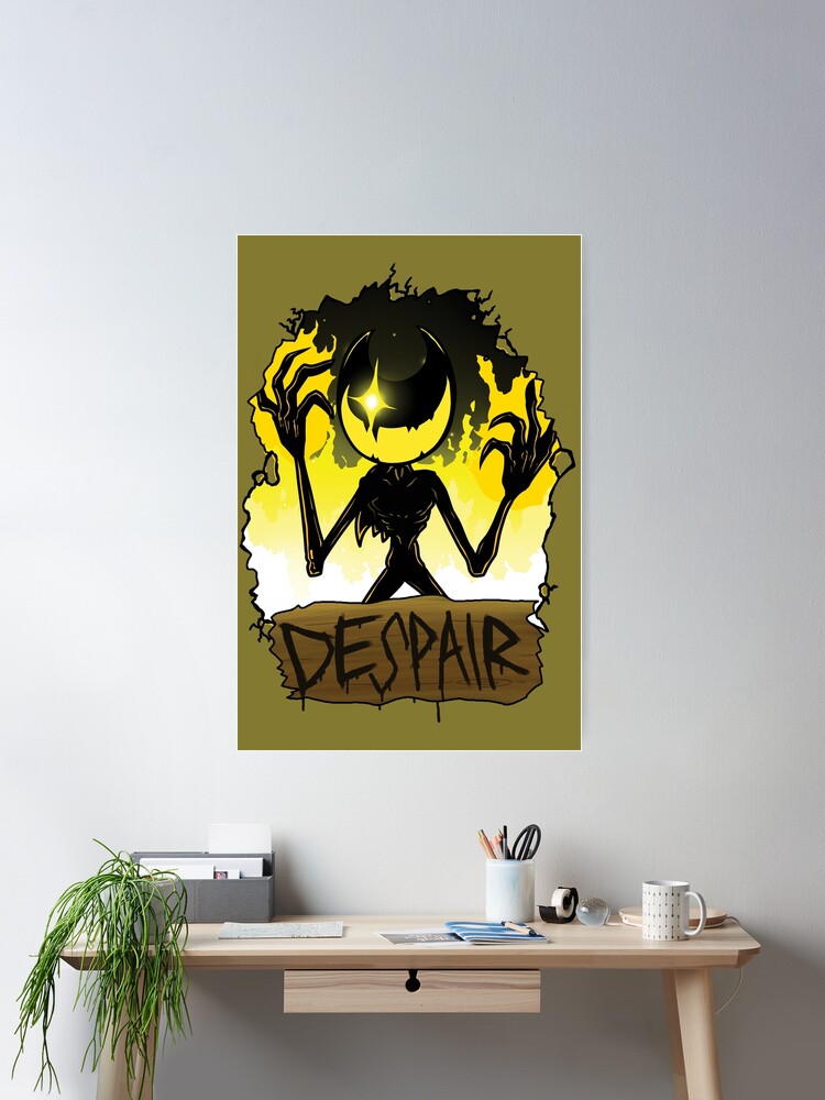 FNF INDIE CROSS - BATIM Nightmare Bendy Despair art Poster for Sale by  Ruvolchik