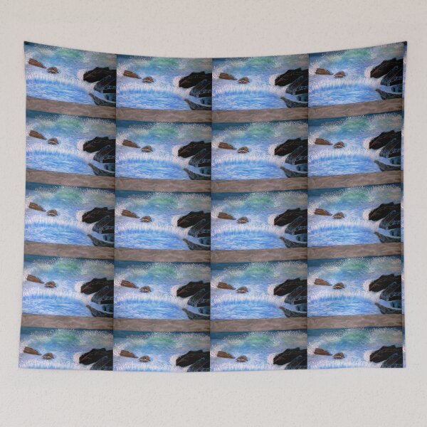 Item preview, BREAKING WAVES  designed and sold by JoAnnHayden.