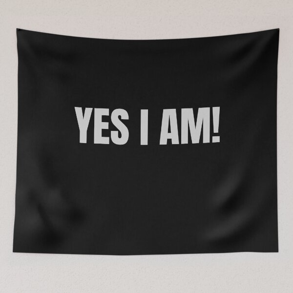 Item preview, YES I AM! designed and sold by CelioByDesign.