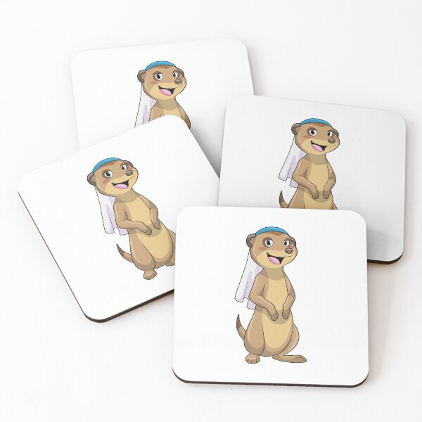 Item preview, Meerkat as Bride with Veil designed and sold by Snabdesign84.