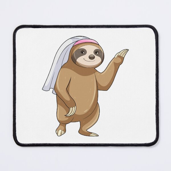 Item preview, Sloth Bride Veil Wedding designed and sold by Snabdesign84.