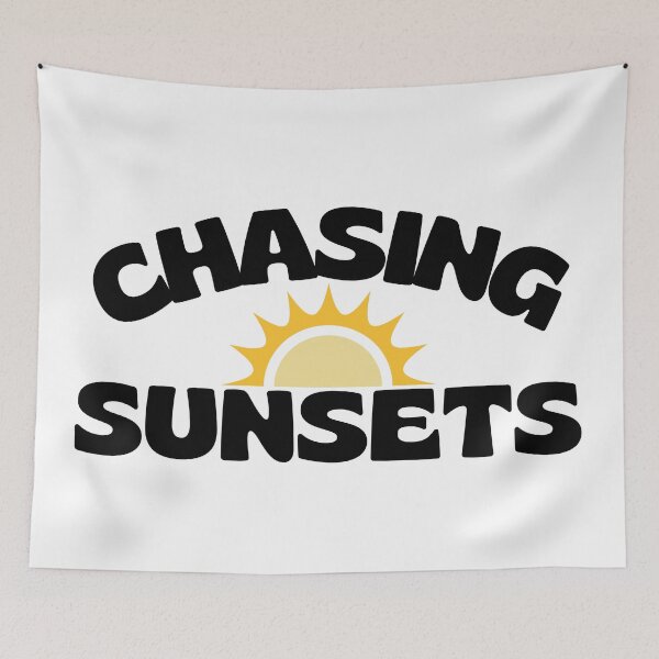 Item preview, Chasing sunsets designed and sold by wordsup.