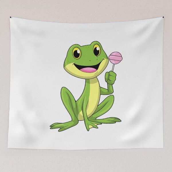 Item preview, Frog with Lollipop designed and sold by Snabdesign84.