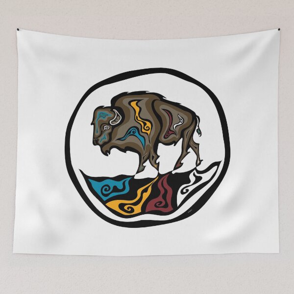 Item preview, Buffalo Respect Directions WAWEZHI CANADA Indigenous  designed and sold by WAWEZHI.