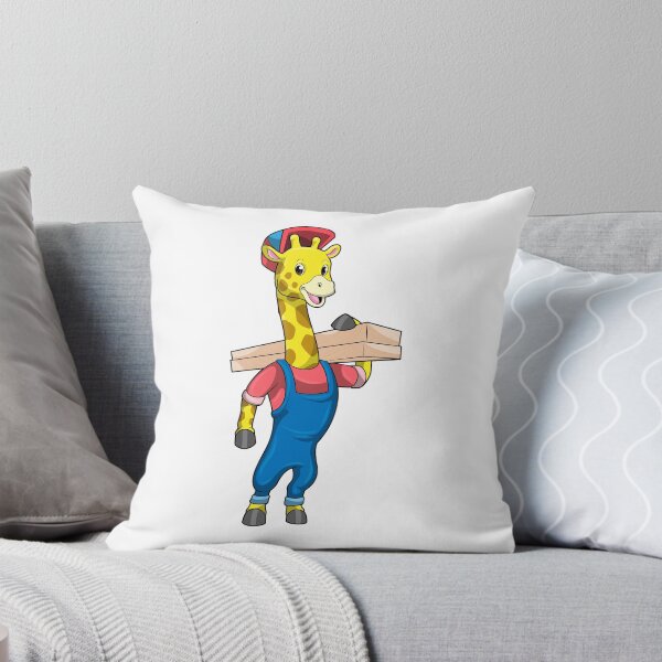 Artikelvorschau, Giraffe als Handwerker mit Holz entworfen und verkauft von Snabdesign84.