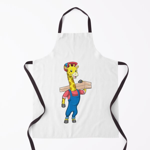 Item preview, Giraffe as Carpenter with Wood designed and sold by Snabdesign84.