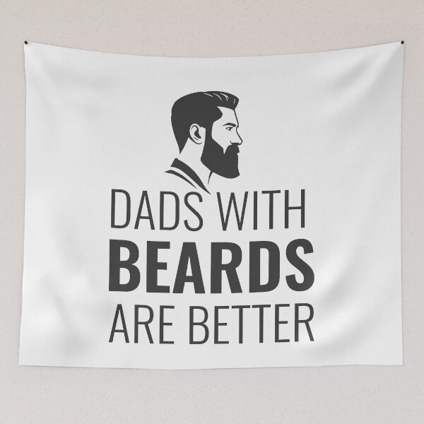 Item preview, Dads With Beards Are Better designed and sold by Indra Agrawal.