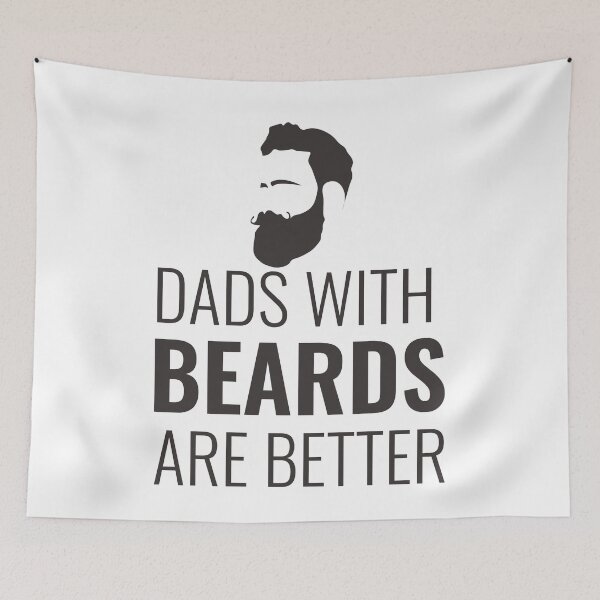 Item preview, Dads With Beards Are Better designed and sold by Indra Agrawal.