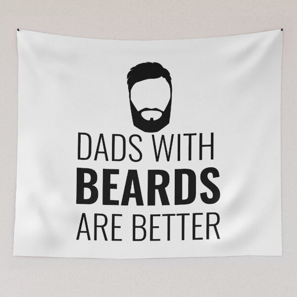 Item preview, Dads With Beards Are Better designed and sold by Indra Agrawal.