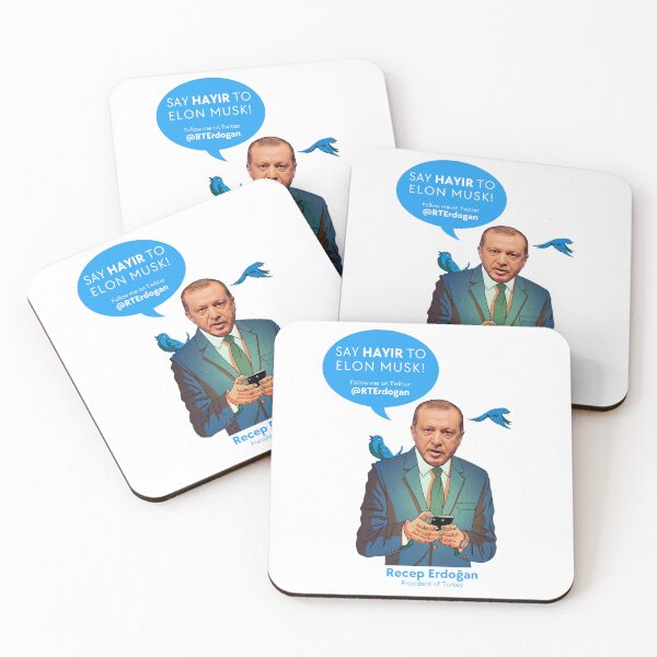 Item preview, SAY hayır TO ELON MUSK! • Recep Erdoğan President of Turkey designed and sold by amuseXpress.