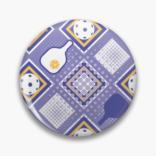 Item preview, Periwinkle Pickleball paddles blue background designed and sold by EvieWoj.