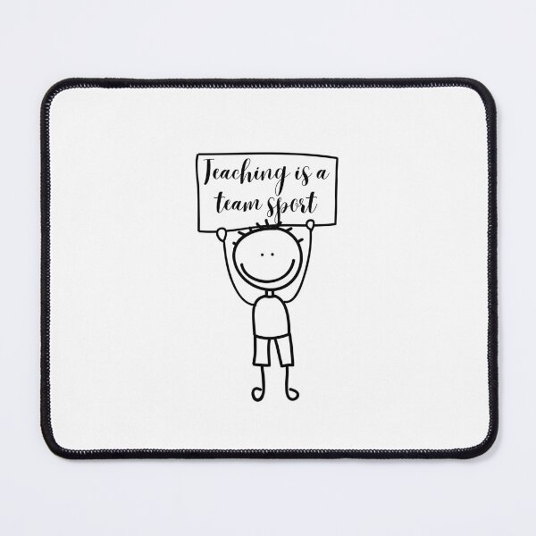 Item preview, teaching is a team sport designed and sold by DoraHappy.