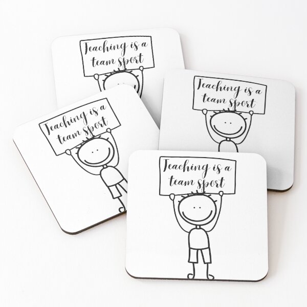 Item preview, teaching is a team sport designed and sold by DoraHappy.