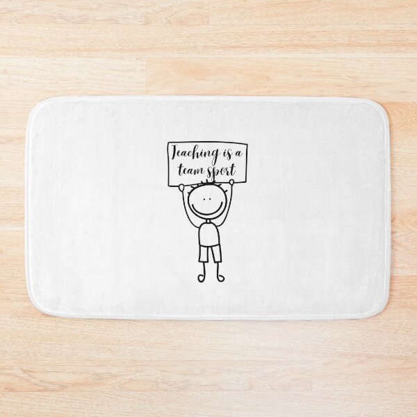 Item preview, teaching is a team sport designed and sold by DoraHappy.