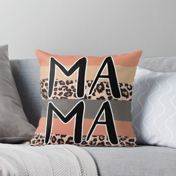 Item preview, Mama Boho Striped Leopard Print Design designed and sold by Ktfrans.