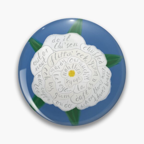 Item preview, Yorkshire Rose with Phrases designed and sold by beanygeek.