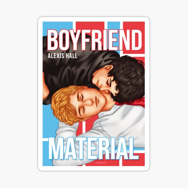 boyfriend material Sticker