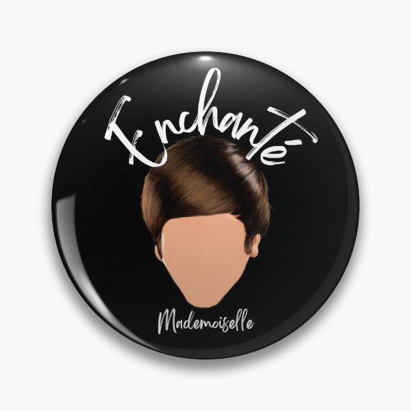 Item preview, Enchanté Mademoiselle (Nice to meet you) - White Ink  designed and sold by theakrobats.
