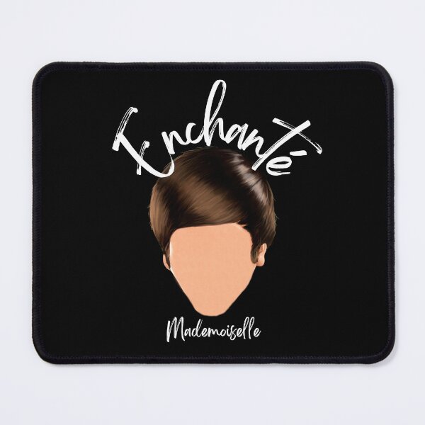 Item preview, Enchanté Mademoiselle (Nice to meet you) - White Ink  designed and sold by theakrobats.