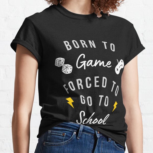 Gamer Shirts Loot Shoot Level Up Gamer Shirts Gamer Street Wear Gamer Tops. Born 2 Game Champion Unisex T-Shirt Born 2 Game Shirts