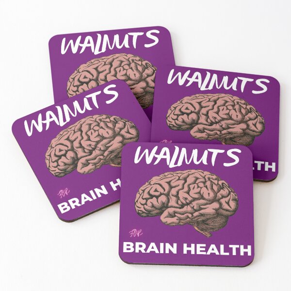 Item preview, Walnut For Brain - Pun designed and sold by SBWorld.