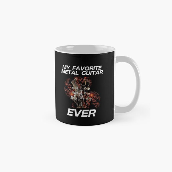 heavy metal guitars - bc rich warlock - noir mug classique