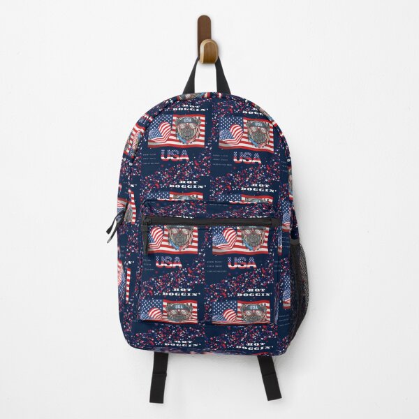 Item preview, Hot DOGGIN’ Around American Flag Love Stars and Stripes USA 4 designed and sold by Henk GoGo T-Shirts ⭐️⭐️⭐️⭐️⭐️.