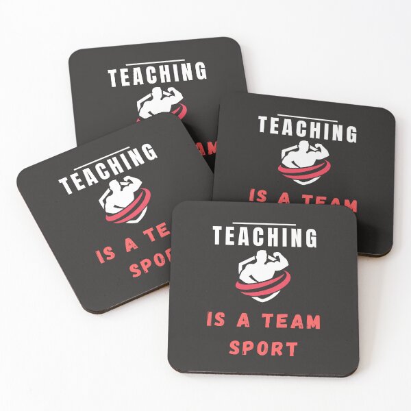 Item preview, teaching is a team sport designed and sold by DoraHappy.