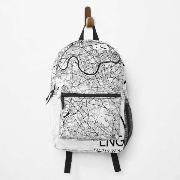 Item preview, LONDON WHITE CITY MAP MONOCHROME designed and sold by lukas69graphic.