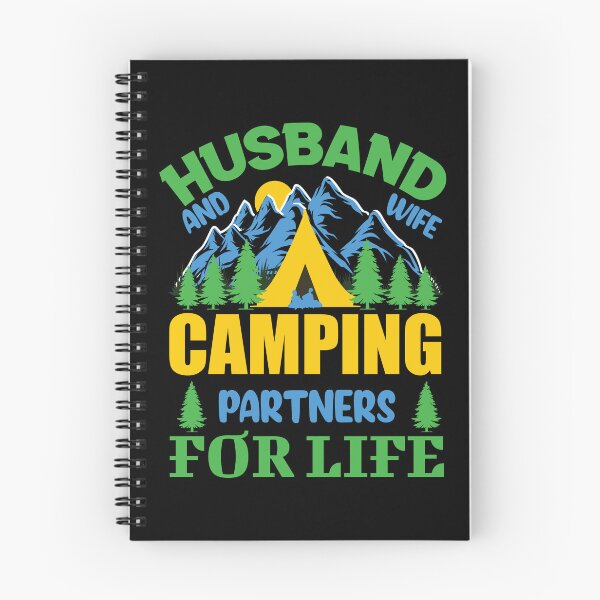Item preview, Camp Couple Husband and Wife Camping Partners for Life Camping designed and sold by SweetbeStore.