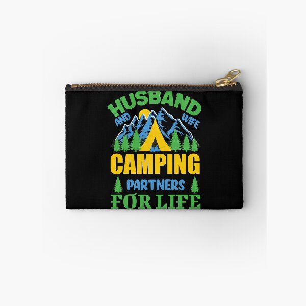 Item preview, Camp Couple Husband and Wife Camping Partners for Life Camping designed and sold by SweetbeStore.