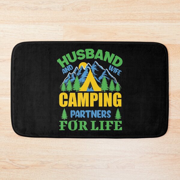 Item preview, Camp Couple Husband and Wife Camping Partners for Life Camping designed and sold by SweetbeStore.