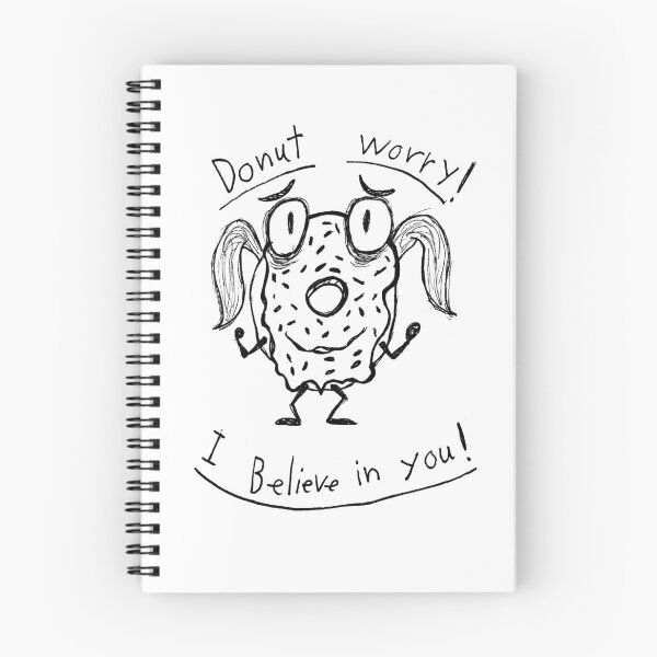 Item preview, The Anxious and Cheerful Donut designed and sold by Tommythemage.