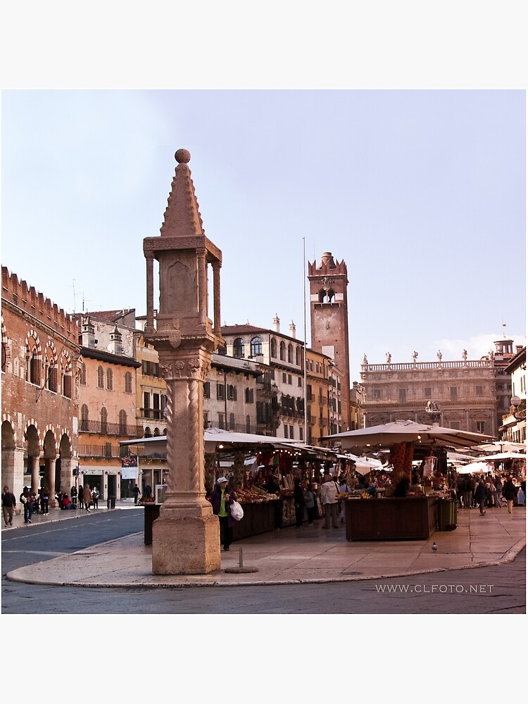 In Piazza Erbe, Verona, Italy by leemcintyre