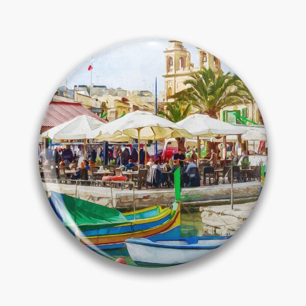 Item preview, Malta trip in watercolor designed and sold by chrlalexandru.