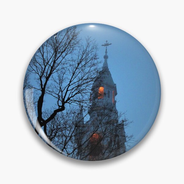 Item preview, Gothic Church at Night - Gothic Decor Gothic Art Goth Decor Church Bell Tower designed and sold by camera-euphoria.